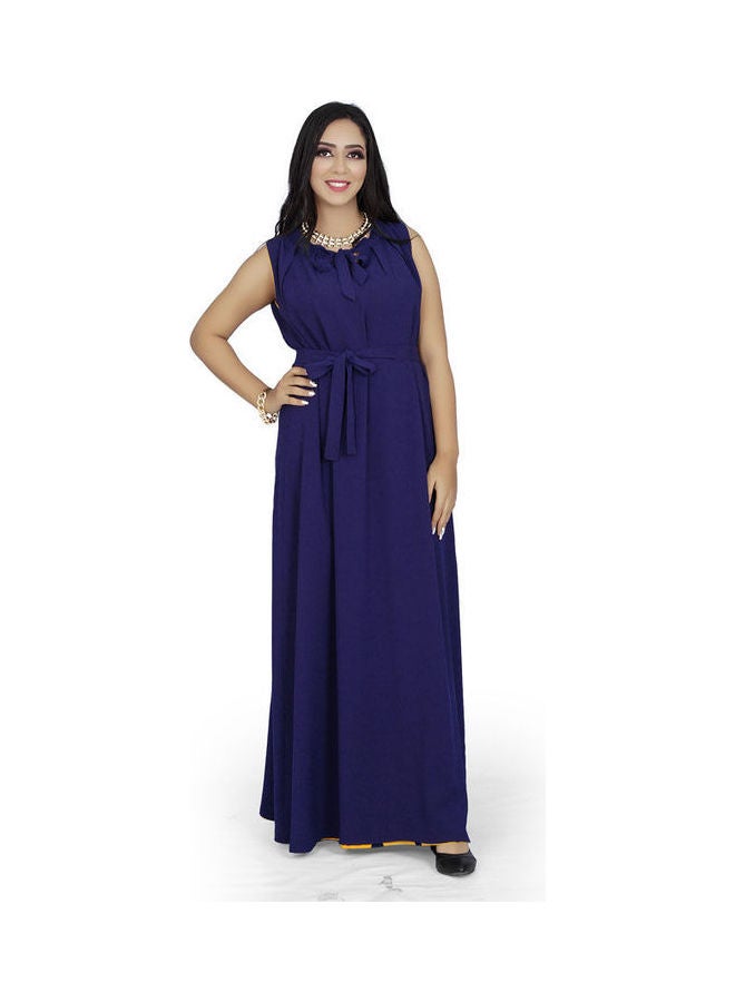Smoky Egypt - Casual Polka Dot Double Face Dress Multicolour - Image 1