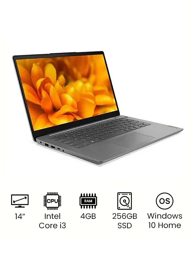 Lenovo - Ideapad 3 14ITL6 (Upgraded Version) Laptop With 14 Inch Full HD Display, Core i3-1115G4 Processor/4GB RAM/256GB SSD/Intel UHD Graphics/Windows 10 Home /International Version English/Arabic Grey - Image 1