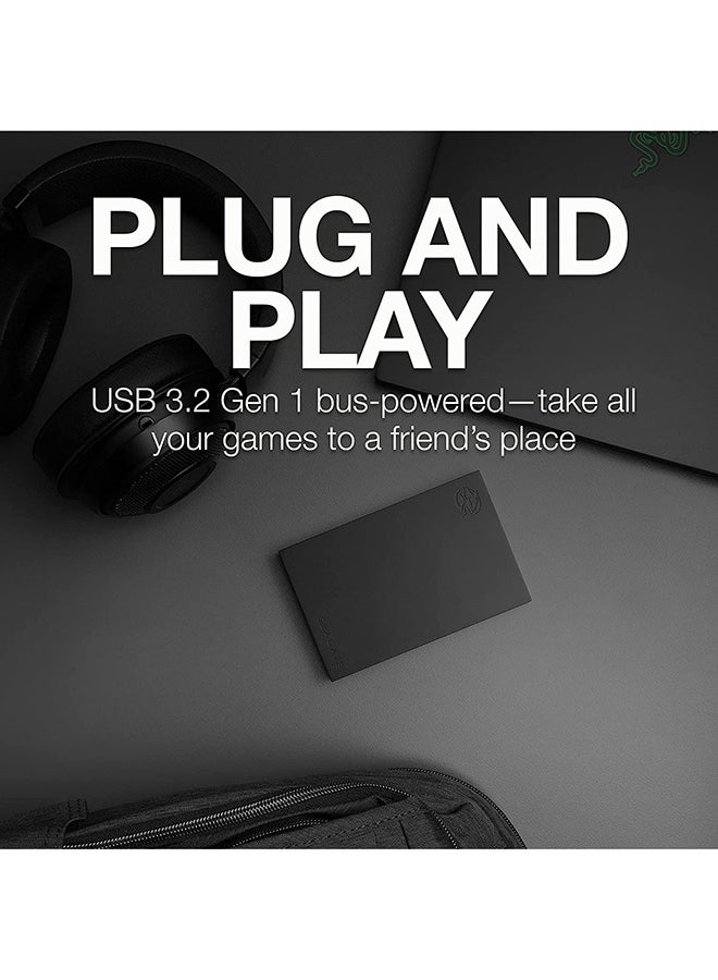 Seagate - FireCuda Gaming Hard Drive, 2TB, External Hard Drive HDD, USB 3/2, RGB LED lighting (STKL2000400) 2.0 TB - Image 1