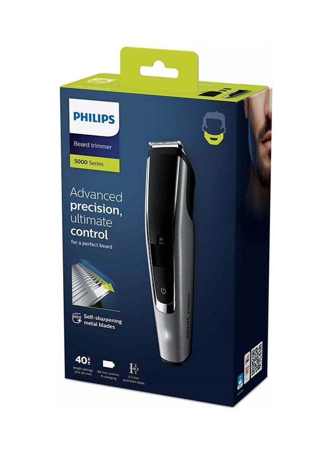 Philips - Series 5000 Hairclipper Set Black/Silver - Image 1