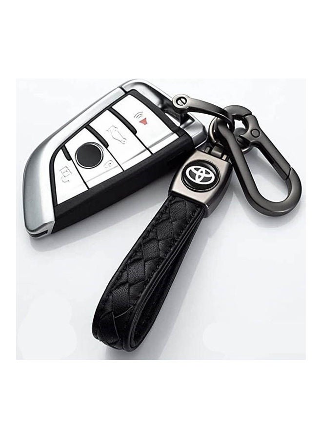 Genuine Leather Car Logo Keychain For Toyota Car - v1649233201/N53066992A_2