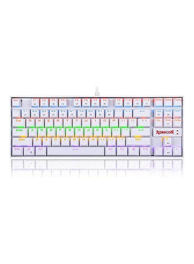REDRAGON - K552 Rainbow Mechanical Gaming Keyboard Blue Switch 87 Key Tkl Design - Image 1