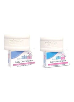 Baby Cleansing Bar For Delicate Skin, Pack of 2 - 150 g - v1649233942/N53067111A_2