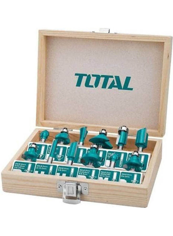 توتال 12 Pcs Heel Set Writer Bounce Blue 8mm 