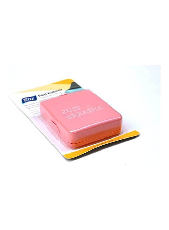 Towel Box Pink  - Image 1