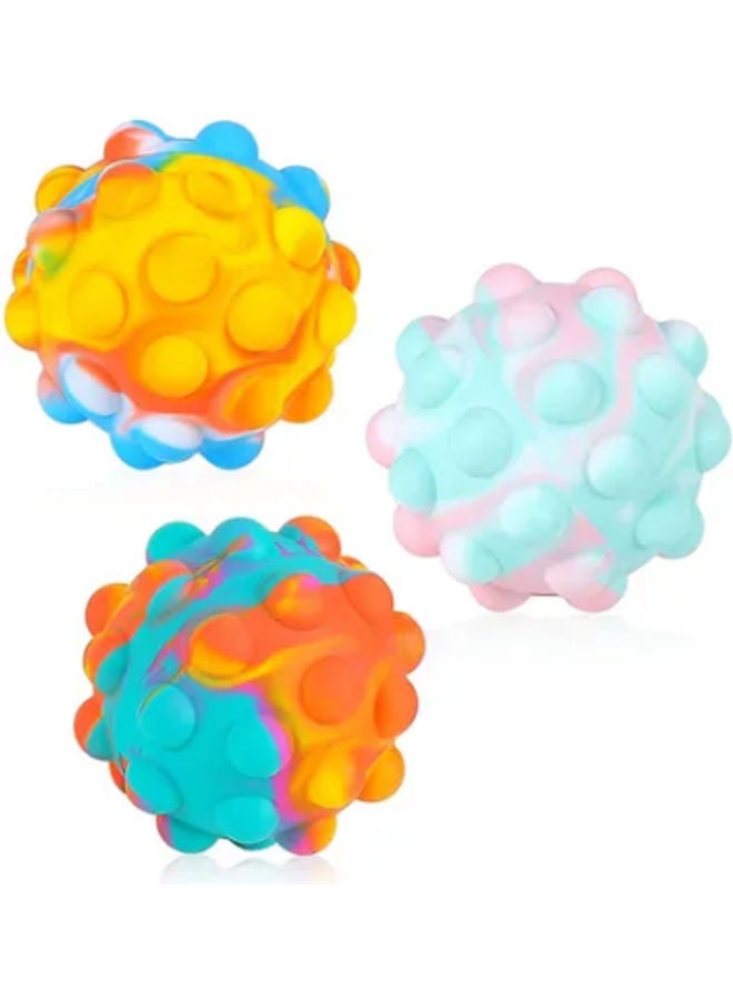 LEDIN - 3 Piece Pop Stress Balls - Image 1