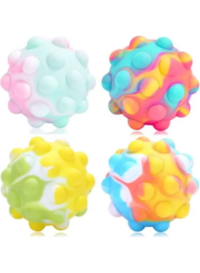 LEDIN - 4 Piece Pop Stress Balls - Image 1