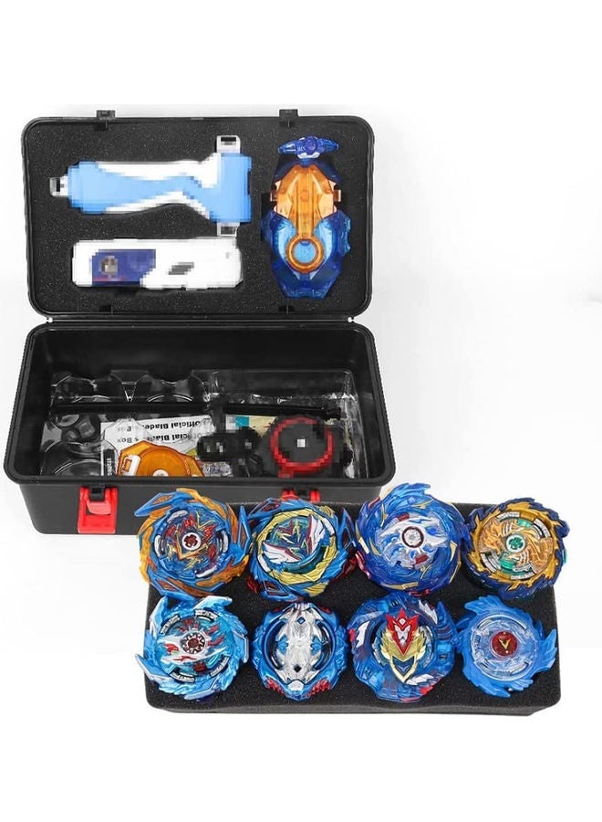 8 Piece Beyblade Burst Set