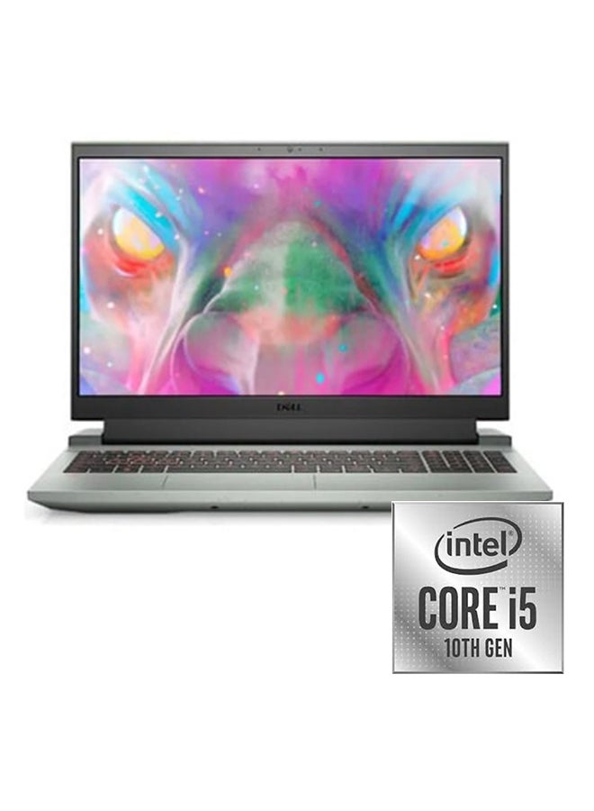 ديل لابتوب G15-5510 للألعاب بشاشة 15.6 بوصة بدقة كاملة الوضوح/ ومعالج إنتل كور  i5-10200H/ وذاكرة رام 8 جيجابايت/ ومحرك أقراص SSD بسعة 512 جيجابايت/ وبطاقة رسومات إنفيديا جيفورس GTX 1650بسعة 4 جيجابايت/ ونظام تشغيل Ubuntu ولون رمادي الإنجليزية/العربية رمادي - Image 1