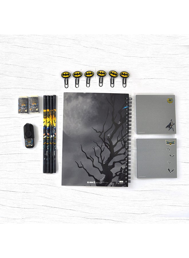 Warner Bros. - Batman Stationery Set 16Pcs Black/Multicolour - Image 1