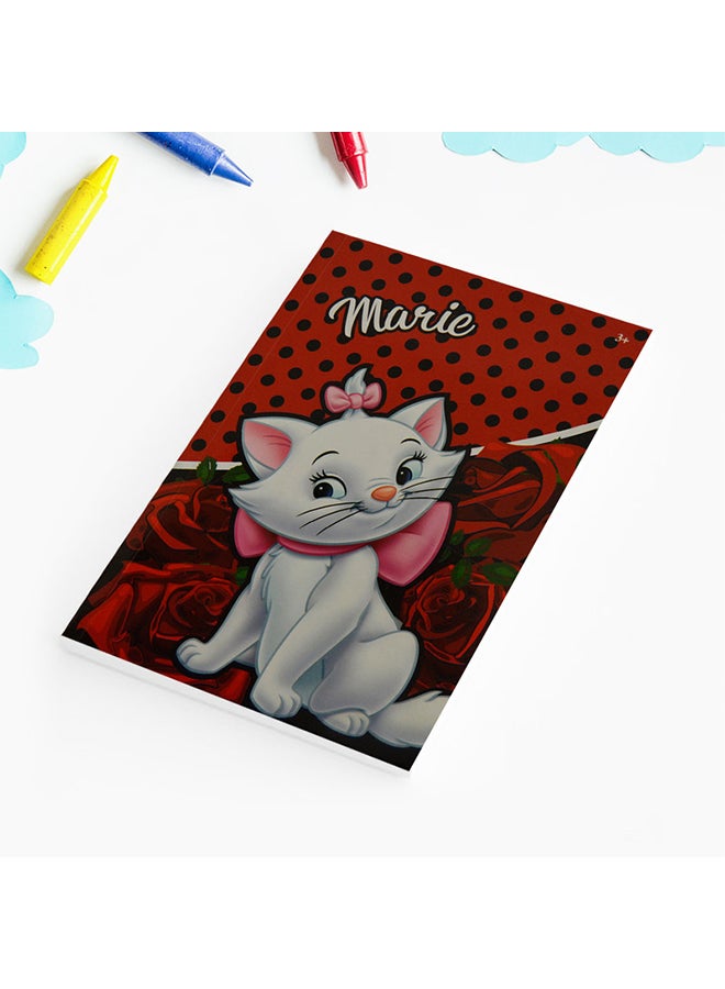 Disney - Marie Notebook A4 ENG Red - Image 1