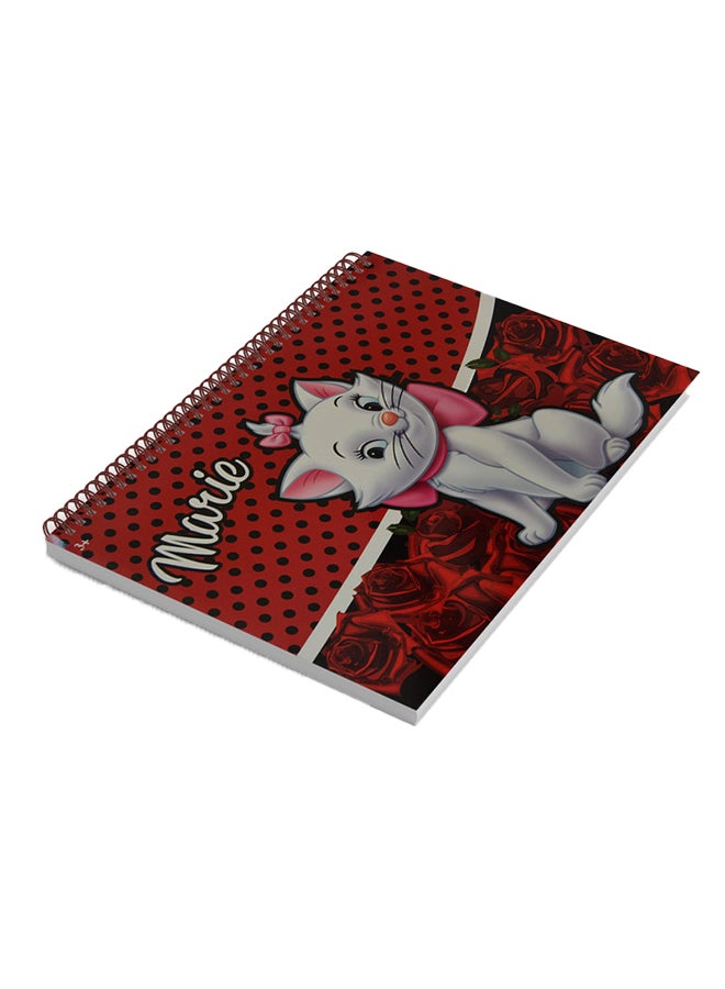 Marie Sketchbook A3 Red