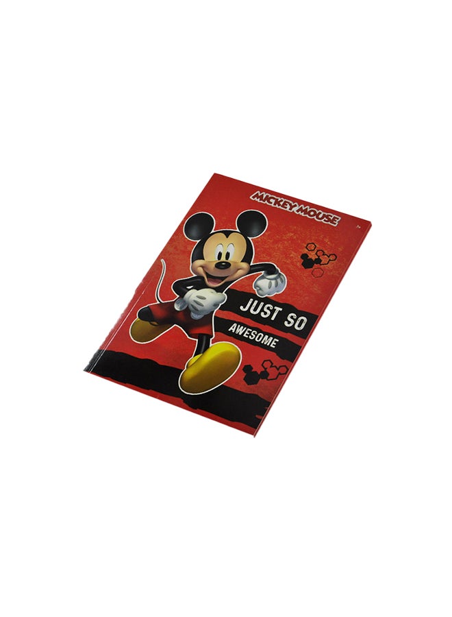 Mickey Notebook A5 ARB Red/Multicolour - v1649242914/N43624601A_1