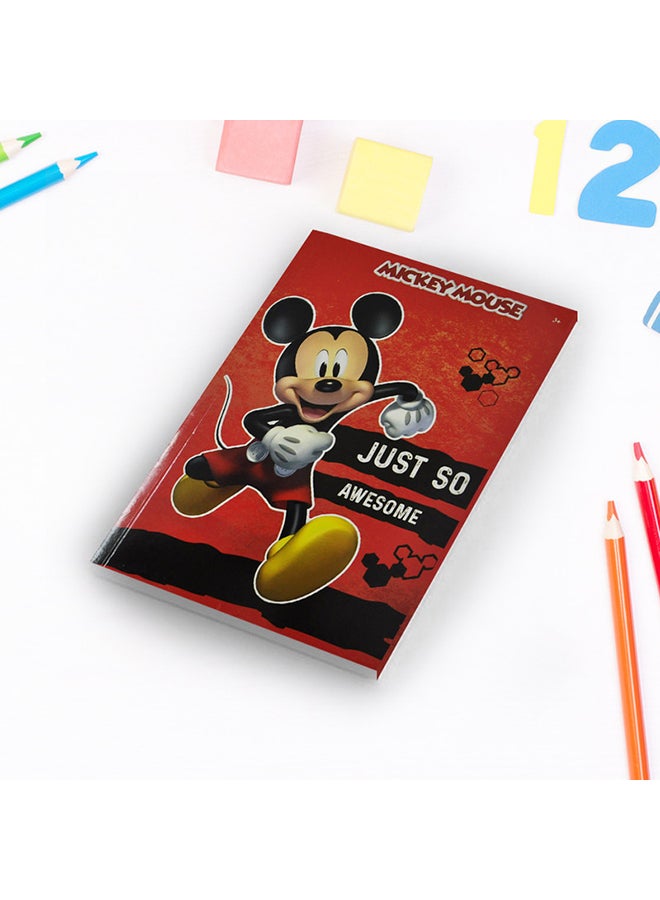 Mickey Notebook A5 ARB Red/Multicolour - v1649242914/N43624601A_3