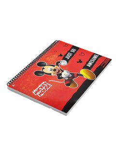 Mickey Sketchbook A3 Red/Multicolour