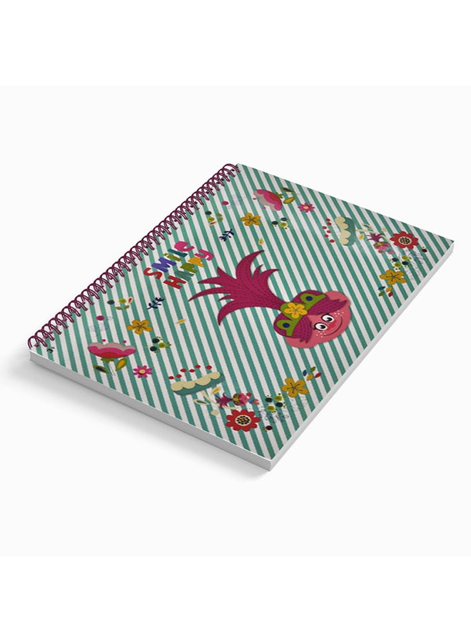 Trucare - Trolls Sketchbook A3 Pink/Multicolour - Image 1