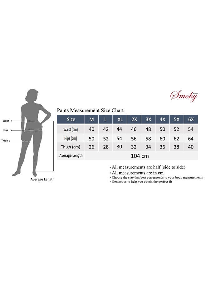 Smoky Egypt - Casual Checked Velvet Wide Leg Pants Beige - Image 1
