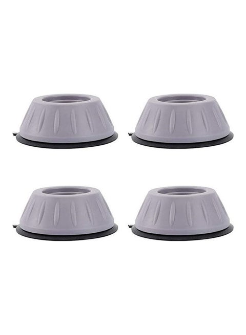 4Pcs Machine Wash Pads Anti-Shake Non-Slip Non Slip Noise Reduction Machine Blocking Grey