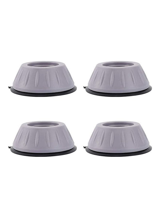 4Pcs Machine Wash Pads Anti-Shake Non-Slip Non Slip Noise Reduction Machine Blocking Grey
