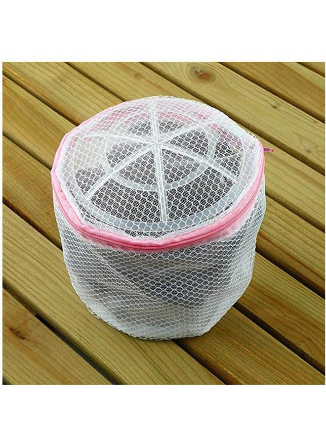 Laundry Bag Mesh Wash Bra Washing Underwear Bags Socks White  - Image 2