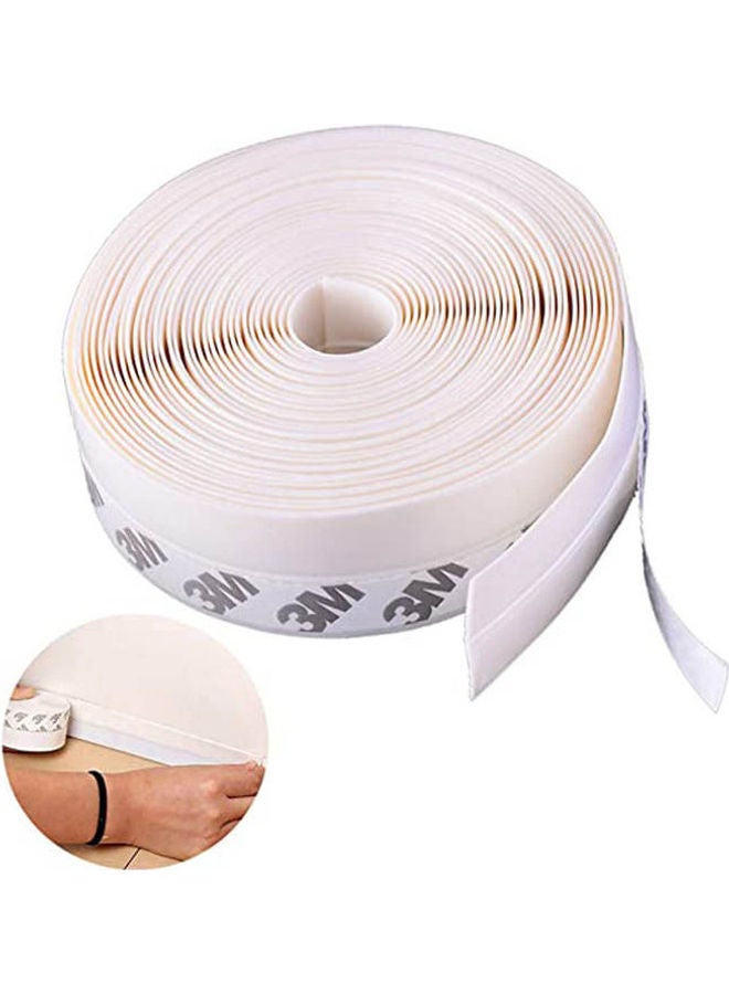 Weather Stripping Door Seal Strip White 25mm - Image 1