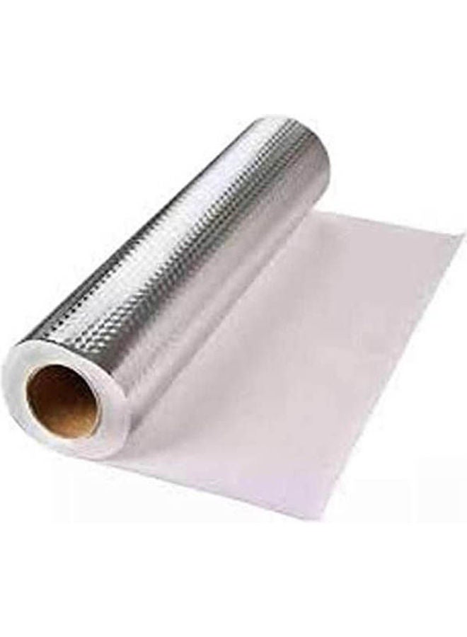 5 Meters Wide 60 Cm Large Size Fire Proof Sticker Roll Silver