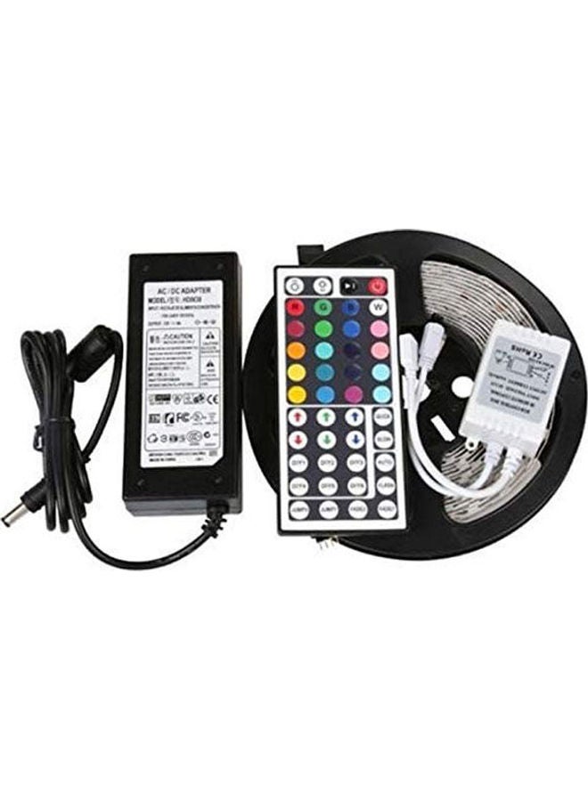 300Leds 5050 Rgb Led Strip Light Smd 12V Ir Controller 6A Power Multicolour 5meter