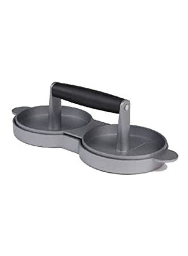 ماركة غير محددة Burger Press Double Patty Maker Grey 