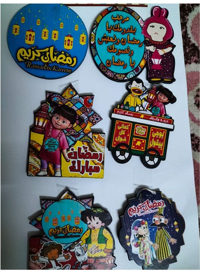 ماركة غير محددة مغناطيس ثلاجة بأشكال رمضان  - Image 2