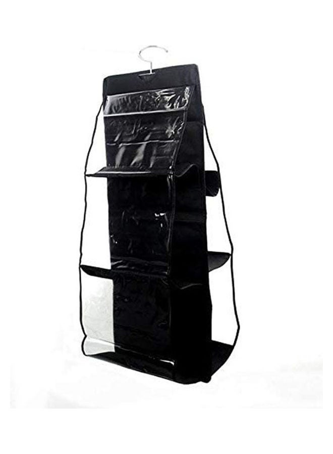 Generic Family Organizer Backpack Handbag Storage Bags Be Hanging Shoe Storage Bag Black  - Image 1