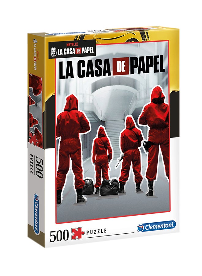 Clementoni Puzzle HQC La Casa De Papel 500pcs 35.00cm - Image 1