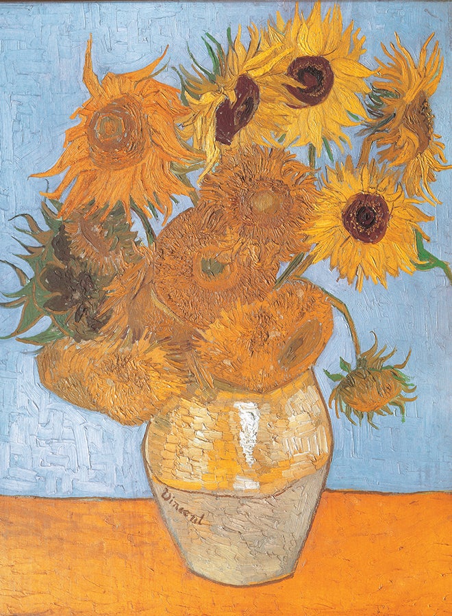 Clementoni Puzzle Museum Collection Sunflowers Van Gogh Giraso 1000 pieces , Age 14+ - Image 2