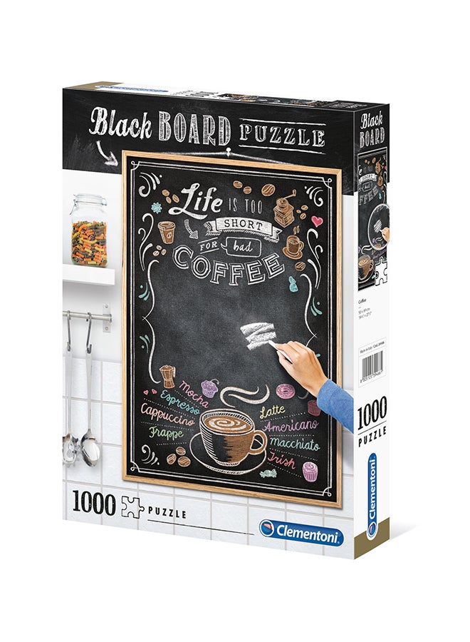Clementoni 1000-Piece Blackboard Jigsaw Puzzle - Image 3