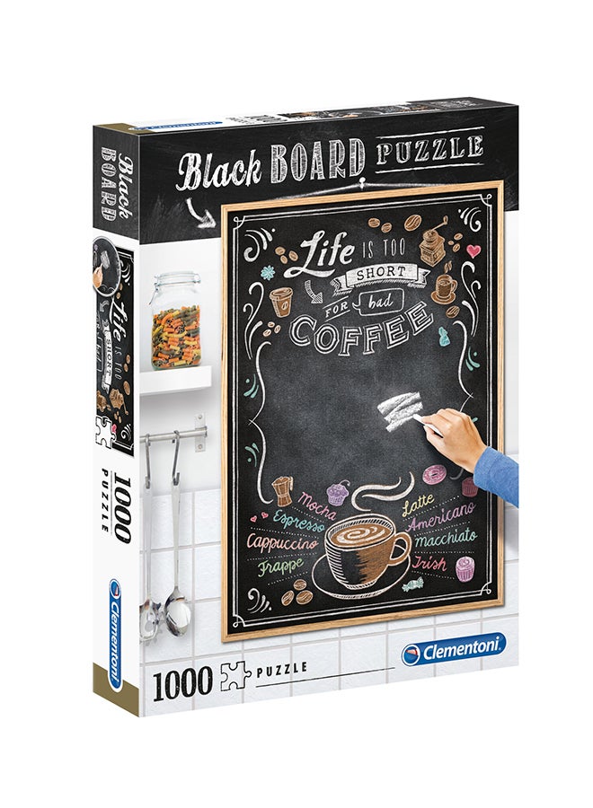 Clementoni 1000-Piece Blackboard Jigsaw Puzzle - Image 1