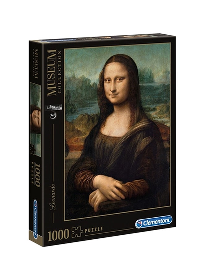 Clementoni Jigsaw Puzzle Museum Collection - Mona Lisa 1000 Pieces - Jigsaw Puzzle for Children age 14+, Made in Italy (31413 ) - Image 1