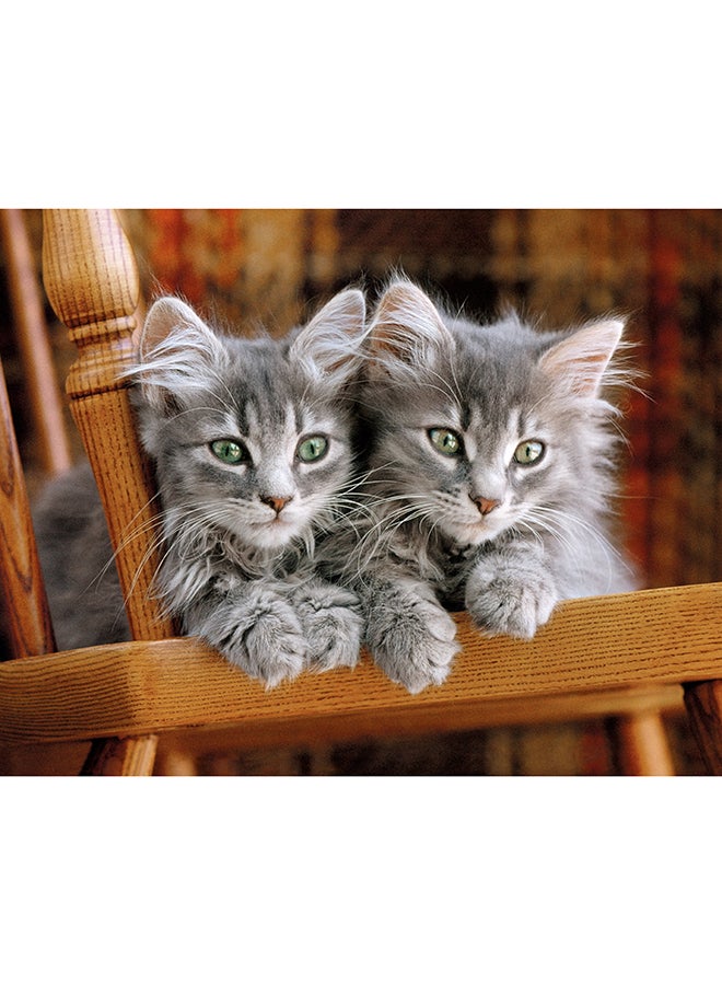 Clementoni 500-Piece Cute Kittens Jigsaw Puzzle - Image 2