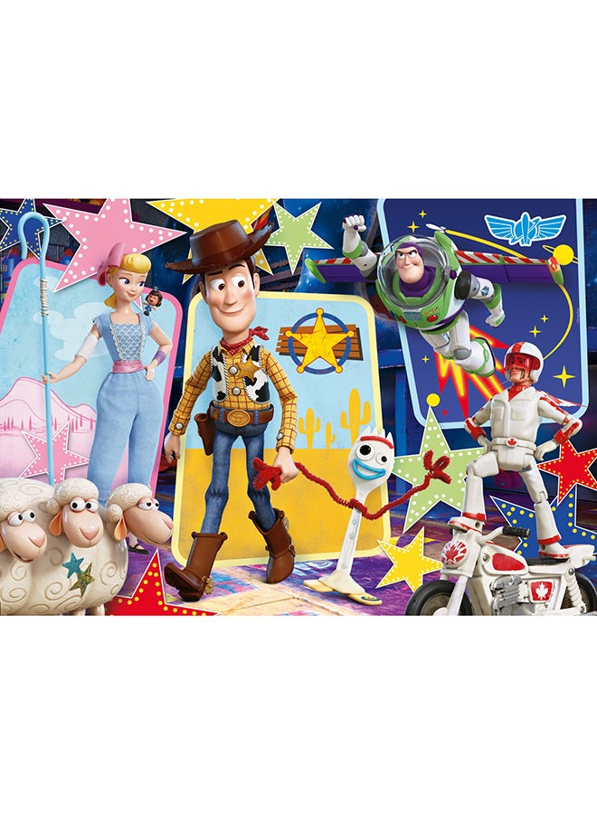 كلمينتوني لعبة الصورة المقطعة من قطعتين بتصميم فيلم Toy Story 4 مكونة من 104 قطع طراز 130740 48.5 x 33.5سم - Image 2