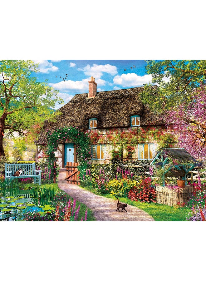 كلمينتوني لعبة أحجية الصور المقطعة بصورة كوخ قديم من 1000 قطعة طراز 39520 - Image 3