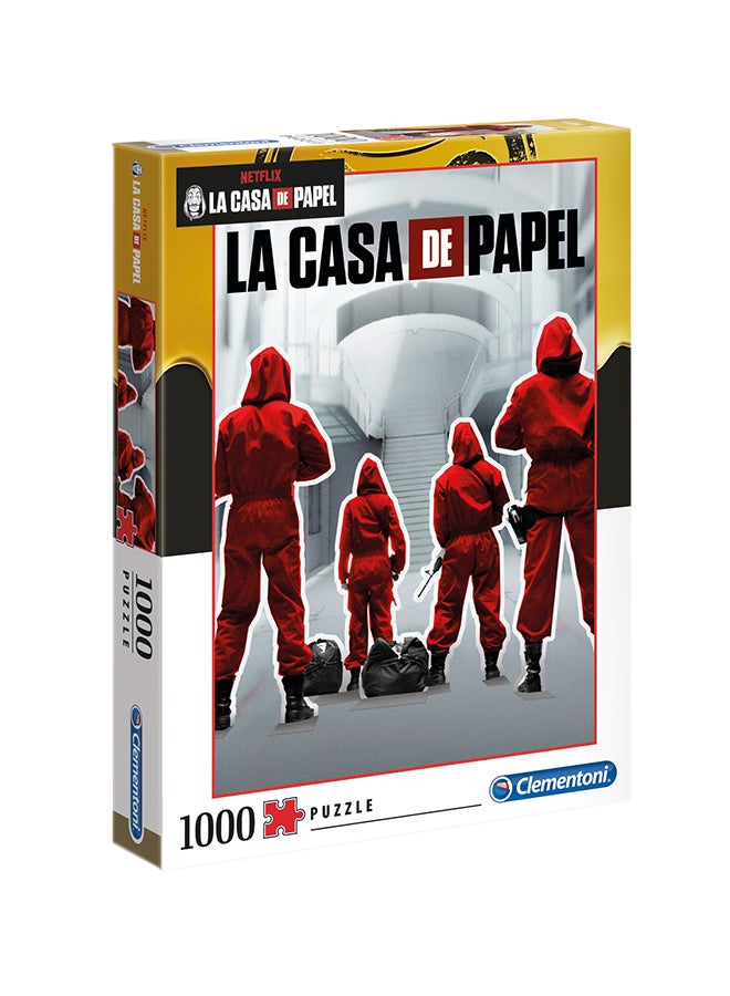 Clementoni 1000-Piece La Casa De Papel Jigsaw Puzzle 69x50cm - Image 1