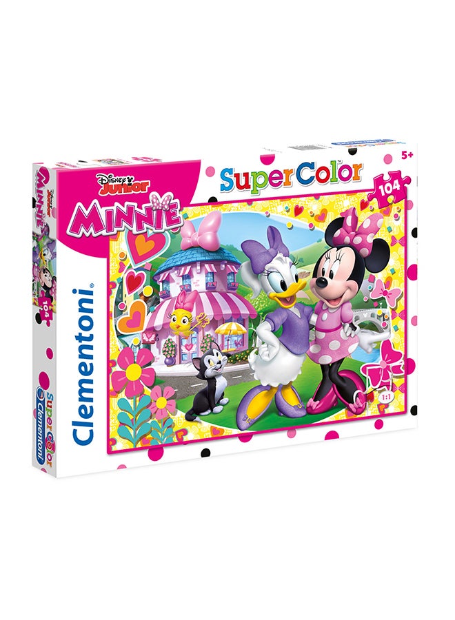 Clementoni Puzzle Minnie Happy Helpers 104 Pieces 24.9cm - Image 1