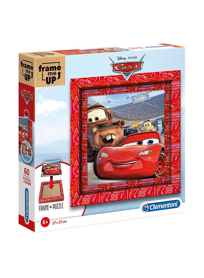 Clementoni - Puzzle Disney Cars 3 Lightening Mcqueen 60 Pieces 27x27cm - Image 1