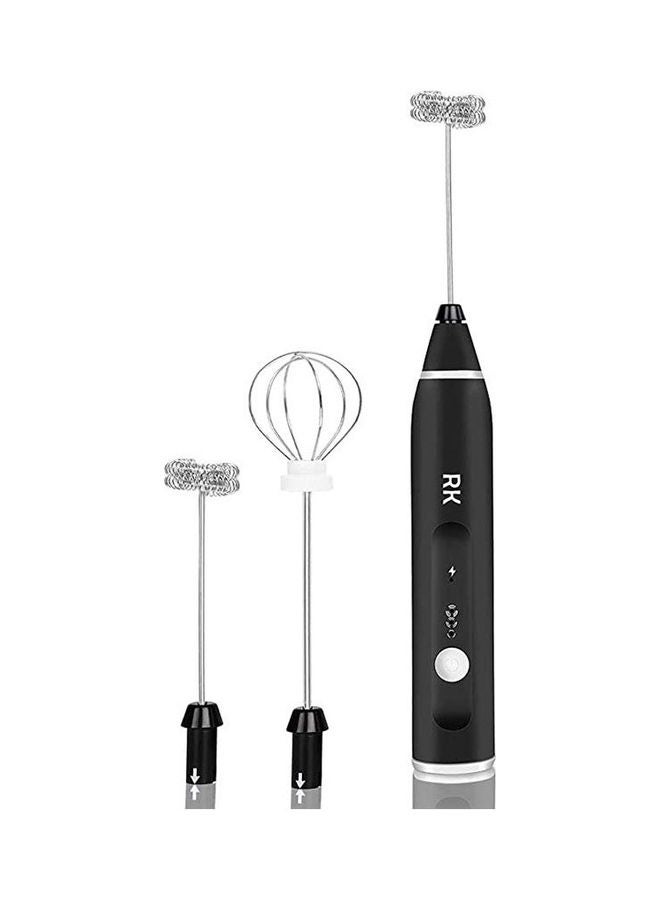 Generic Milk Frother Handheld Black  - Image 1