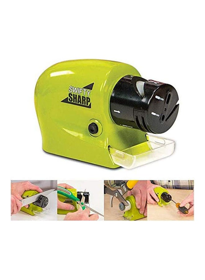 Swifty Sharp Cordless Motorized Knife Sharpener Green  - Image 1