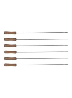 Lux Skewers Set – 6 Pcs Multicolour 50cm