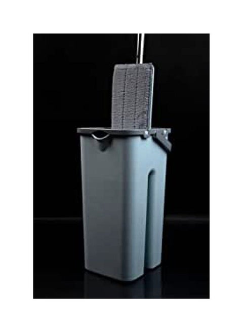 Flat Mop And Bucket Set Blue