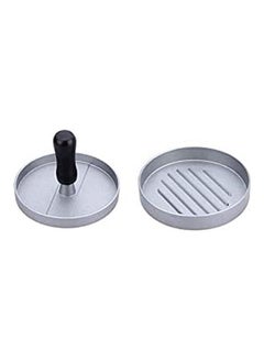 Generic Cooking Tools Hamburger Maker Burger Press Meat Press Cookware Kitchen Dining Bar Tool Silver  - Image 1