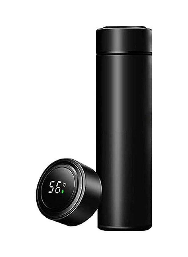 Generic - Stainless Steel Thermal Mug With Led Digital Touch Screen Black 500ml - Image 1