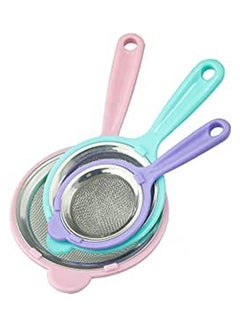 Ningsheng  Strainers Set Of 3 Pieces With Different Size Multicolour 9.7 x 9.1 x 3.7cm