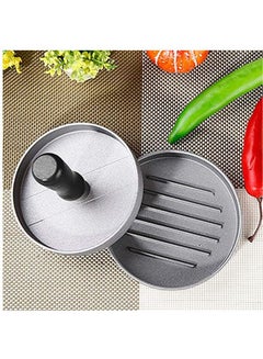 ماركة غير محددة Cooking Tools Hamburger Patties Maker Burger Hamburger Press Meat Press Cookware Kitchen Dining Bar Tool Silver  - Image 2
