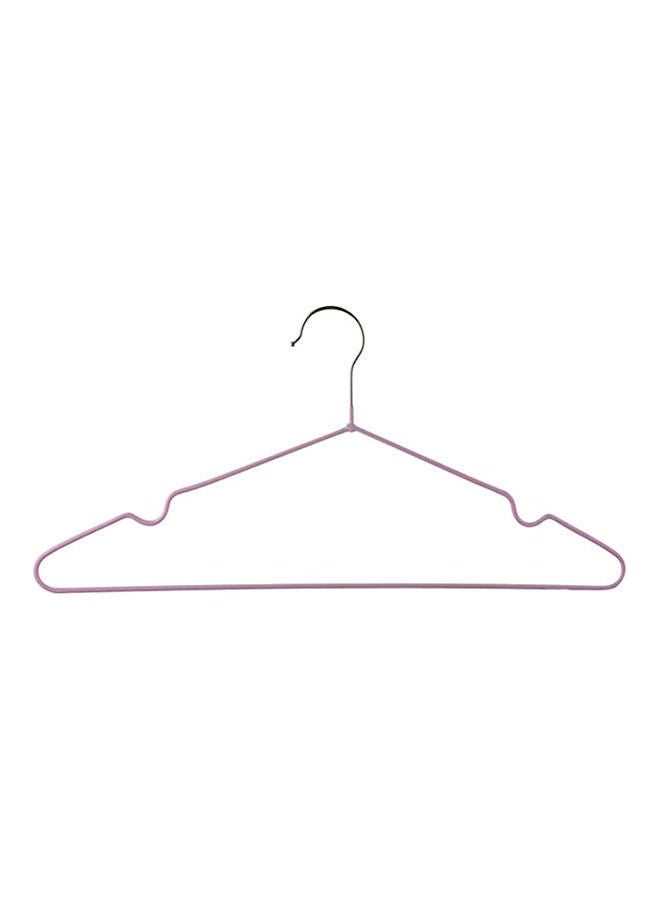 ماركة غير محددة Little Plastic Hanger Set Pink  - Image 1